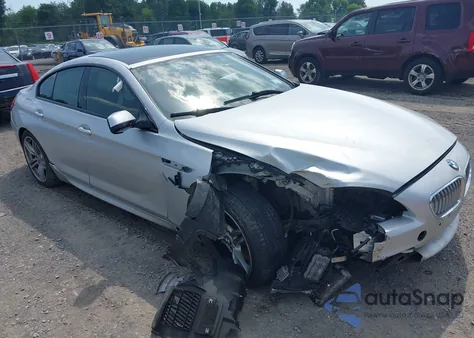 2014 BMW 650I Gran Coupe xDrive z USA, uszkodzony, nr VIN WBA6B4C56ED098967